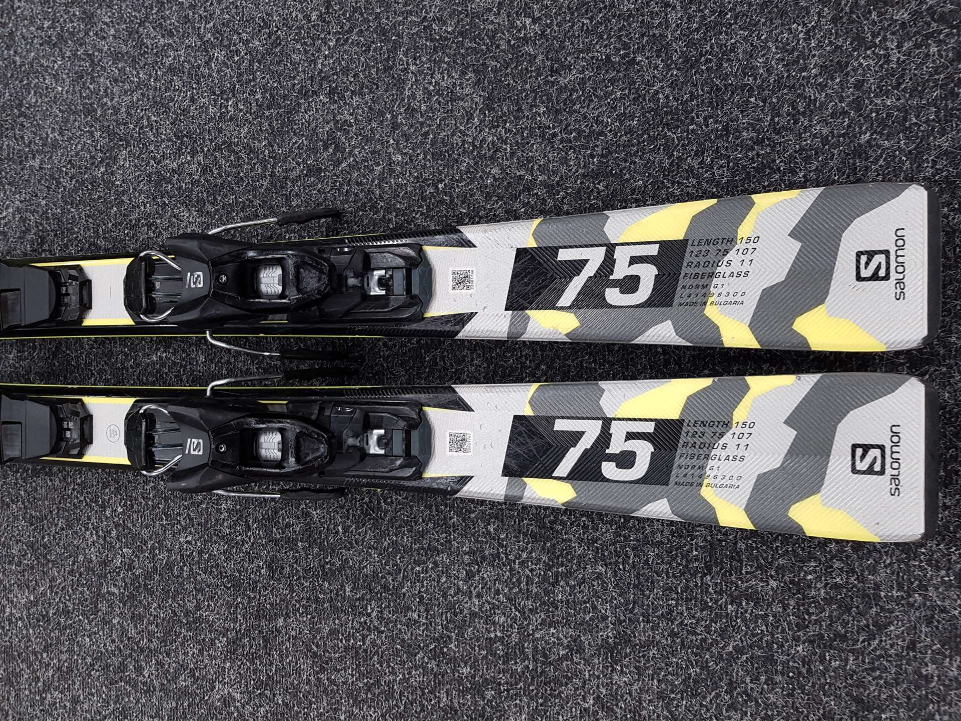 Použité lyže SALOMON S Force 75
