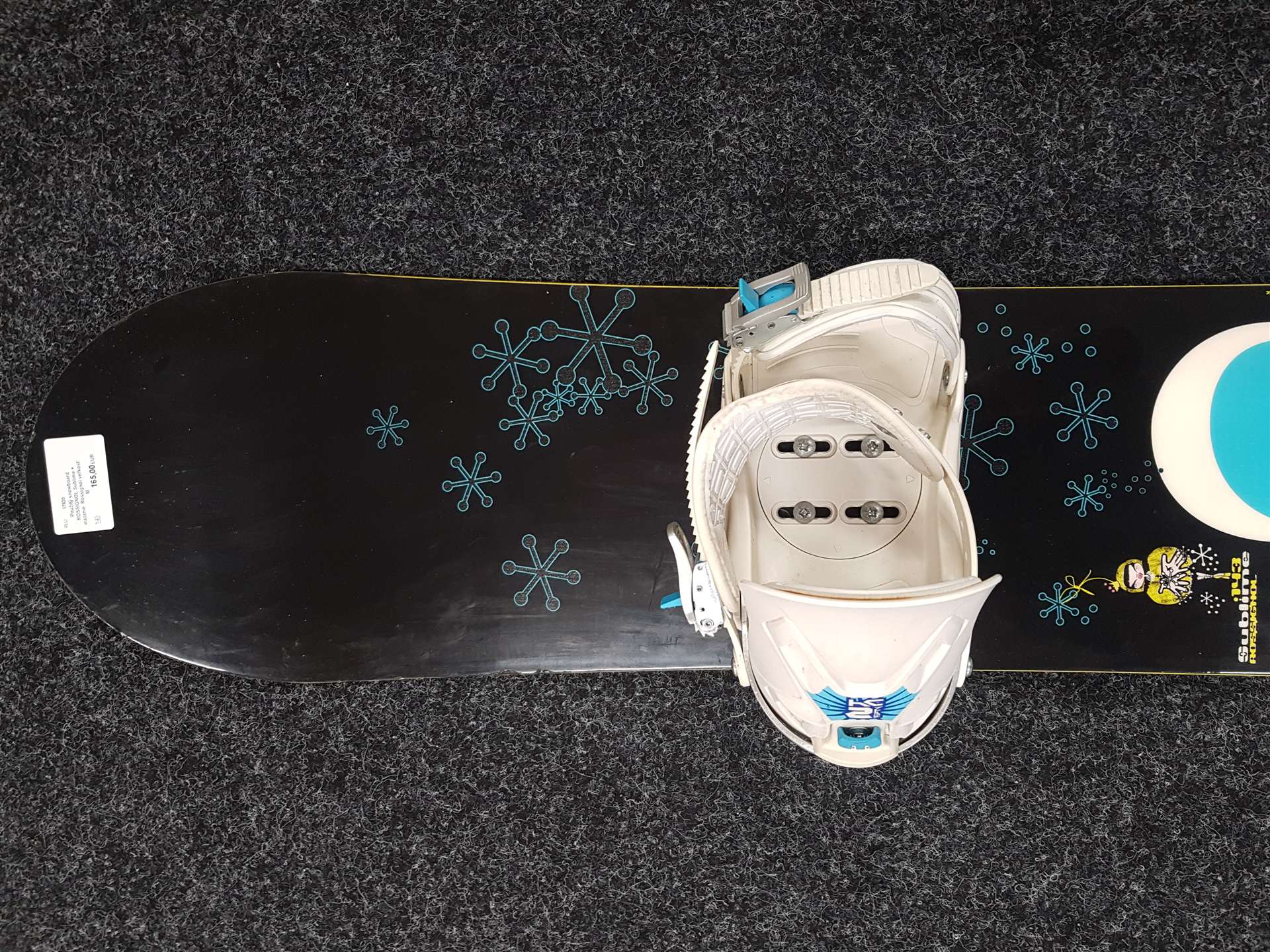 Použitý snowboard ROSSIGNOL Sublime + viazanie  Rossignol veľkosť M