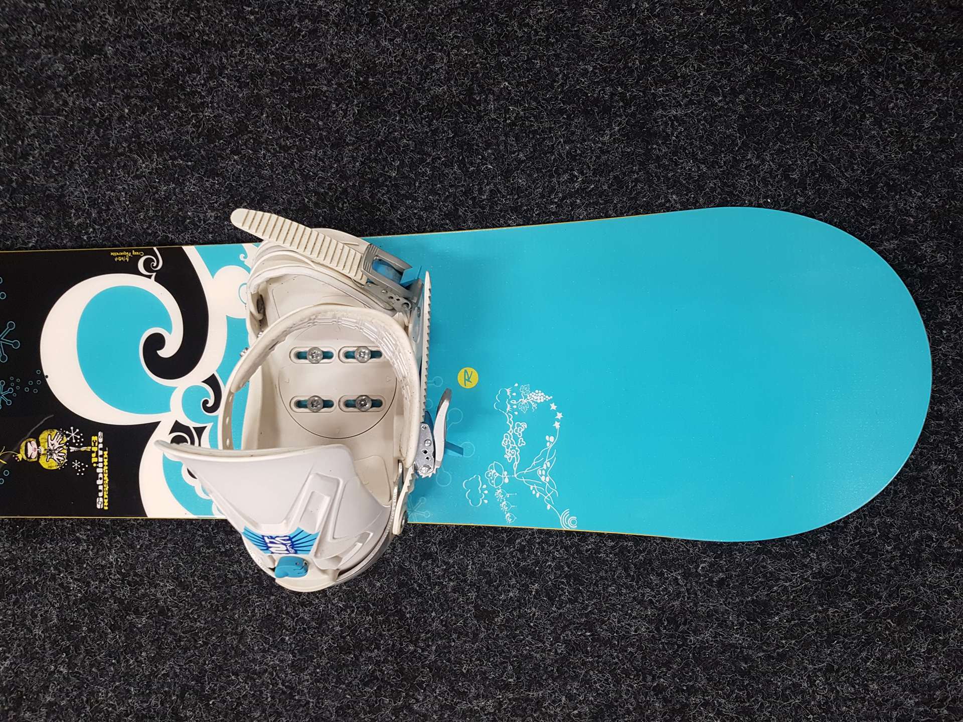 Použitý snowboard ROSSIGNOL Sublime + viazanie  Rossignol veľkosť M
