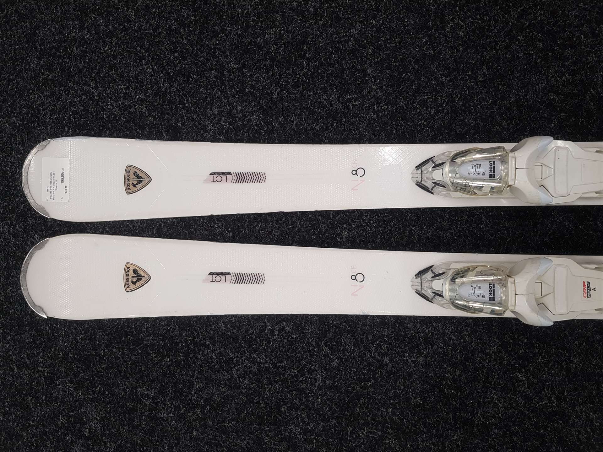Použité lyže ROSSIGNOL Nova 8 CA + viazanie Look Xpress 11