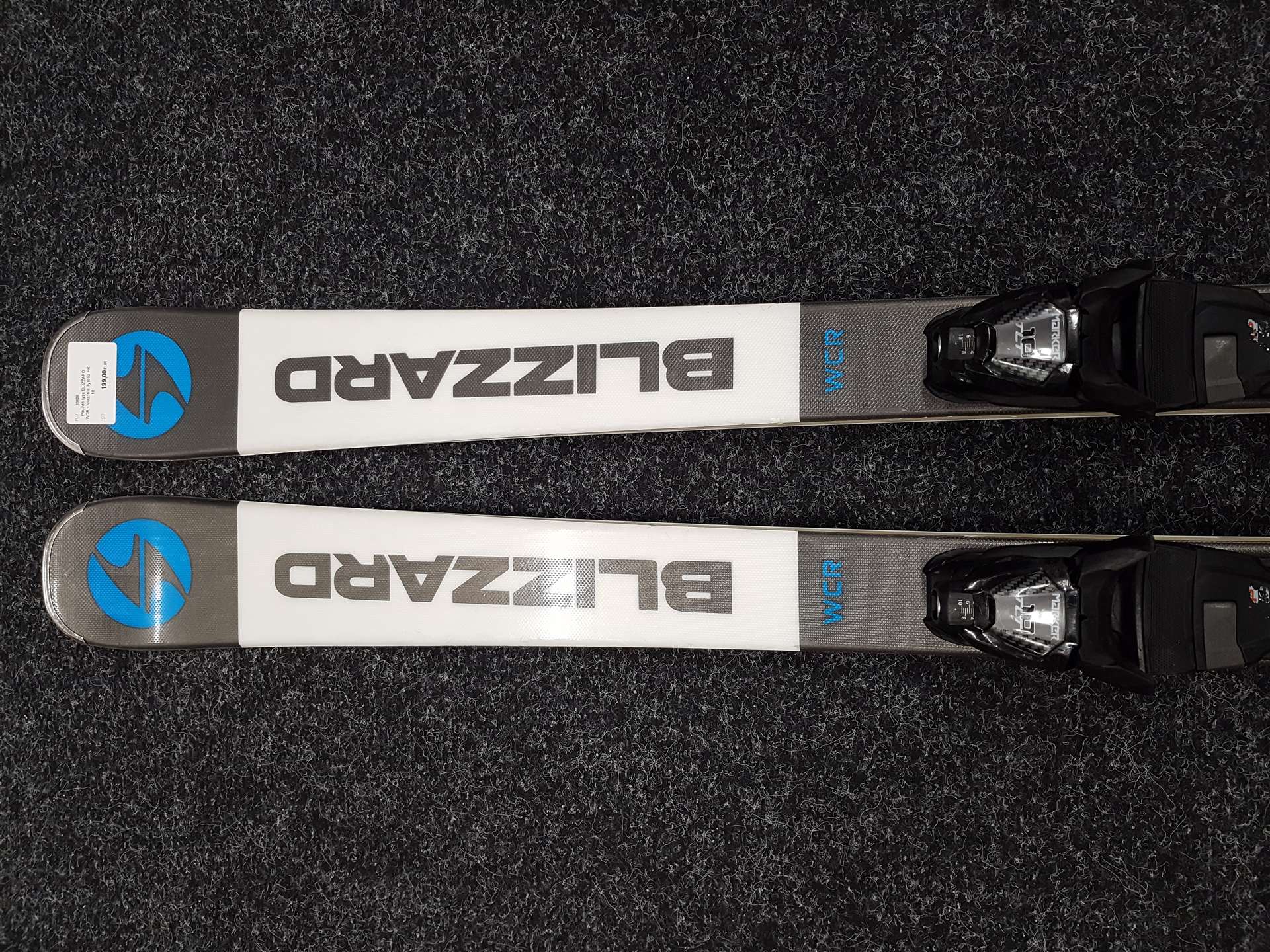 Použité lyže BLIZZARD WCR + viazanie Tyrolia PR 10