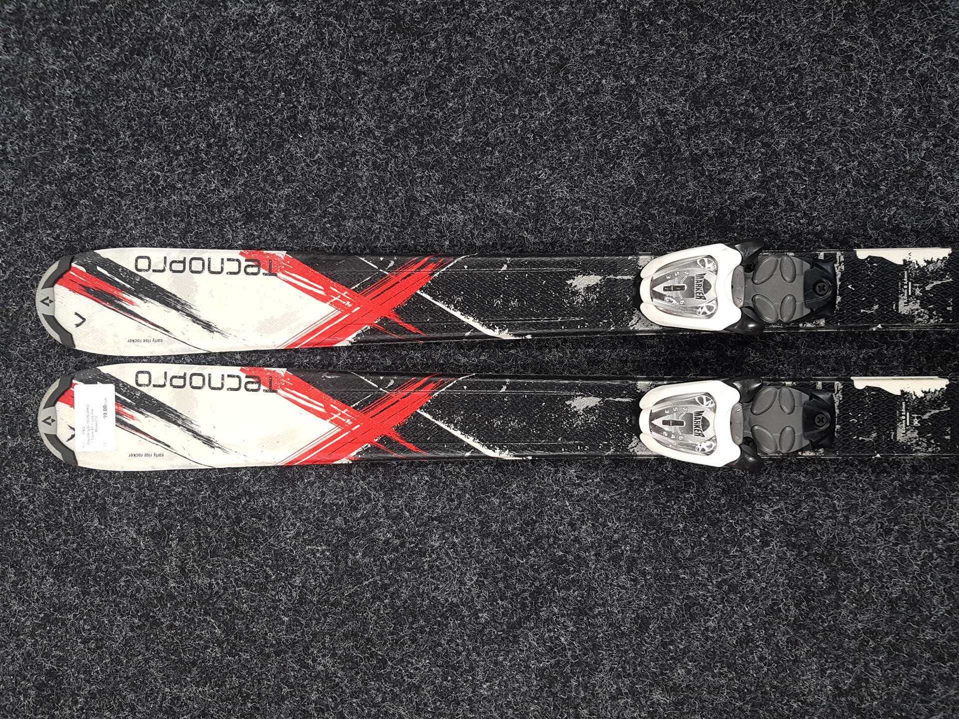 Použité lyže TECNOPRO Team XT + viazanie Marker7.0
