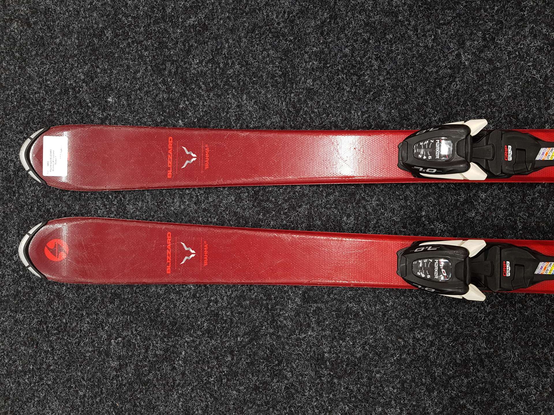 Použité lyže BLIZZARD Brahma JR + viazanie Marker 7