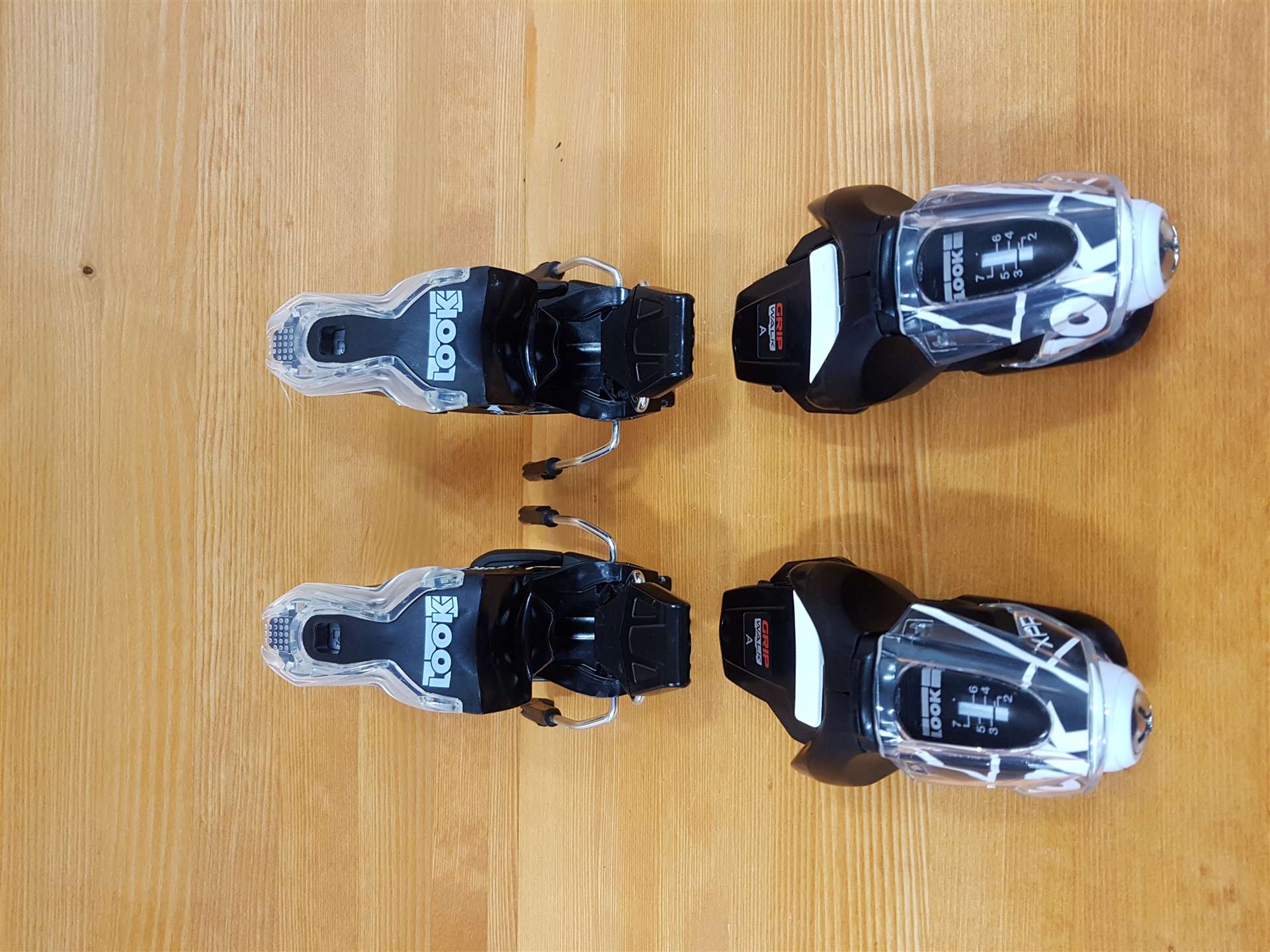 Použité viazanie Look GRIP WALK XPRESS (DIN 7)