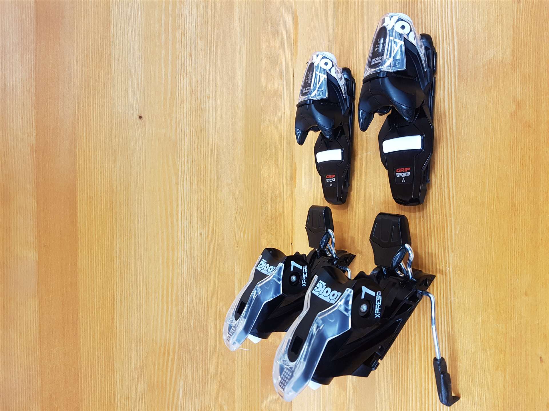 Použité viazanie Look GRIP WALK XPRESS (DIN 7)