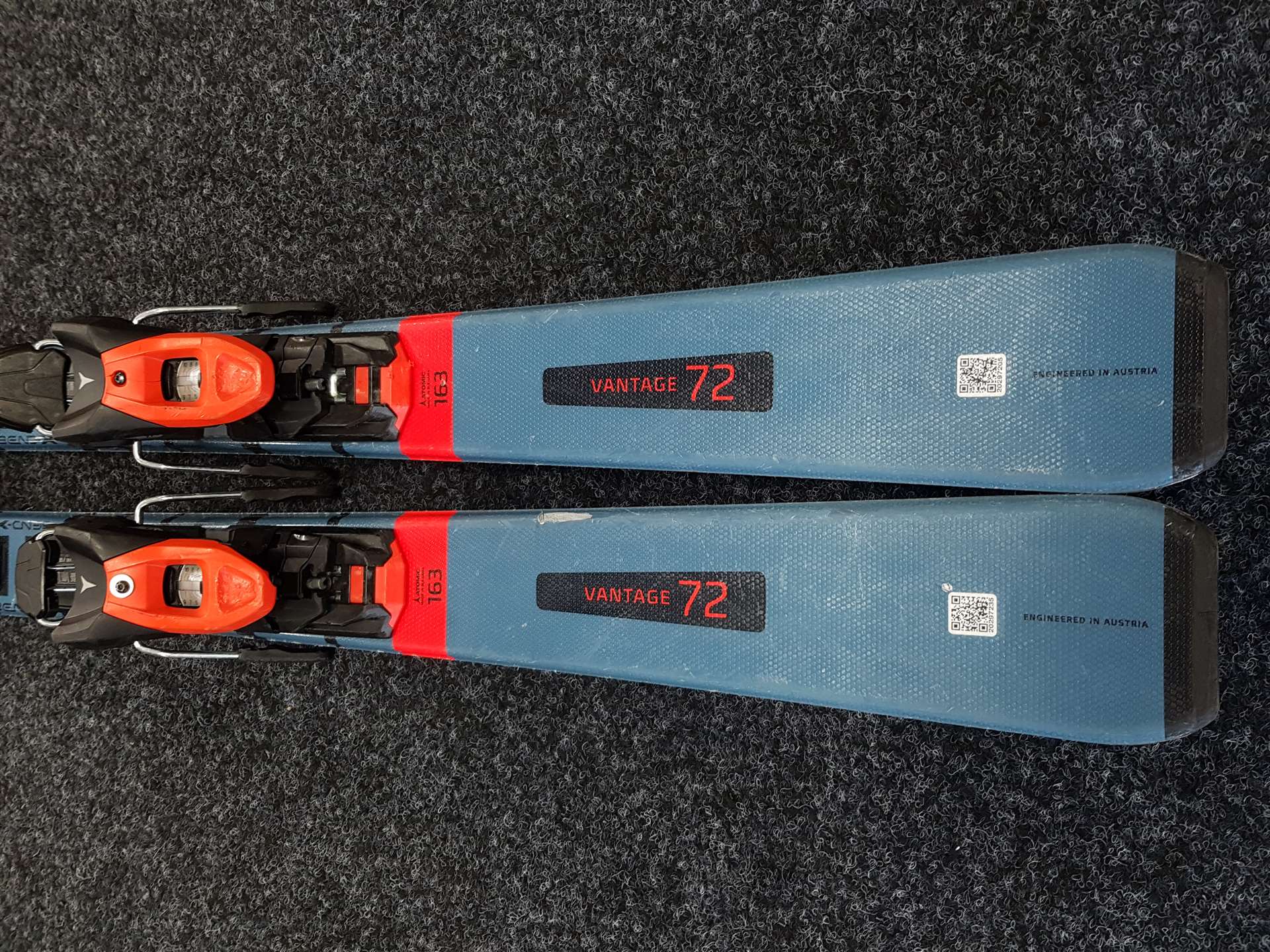 Použité lyže ATOMIC Vantage 72 + viazanie Atomic 10