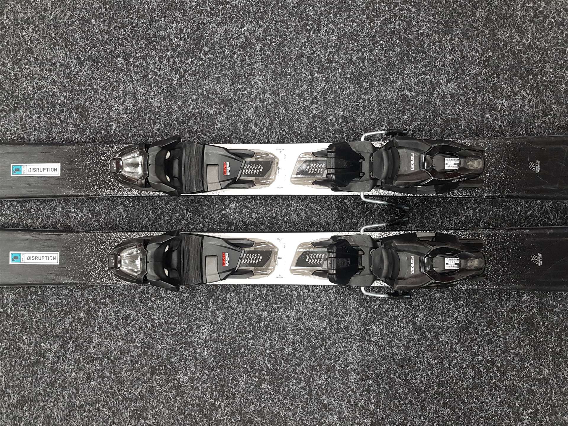 Použité lyže K2 Disruption 76W LTD + viazanie Marker ERP 10