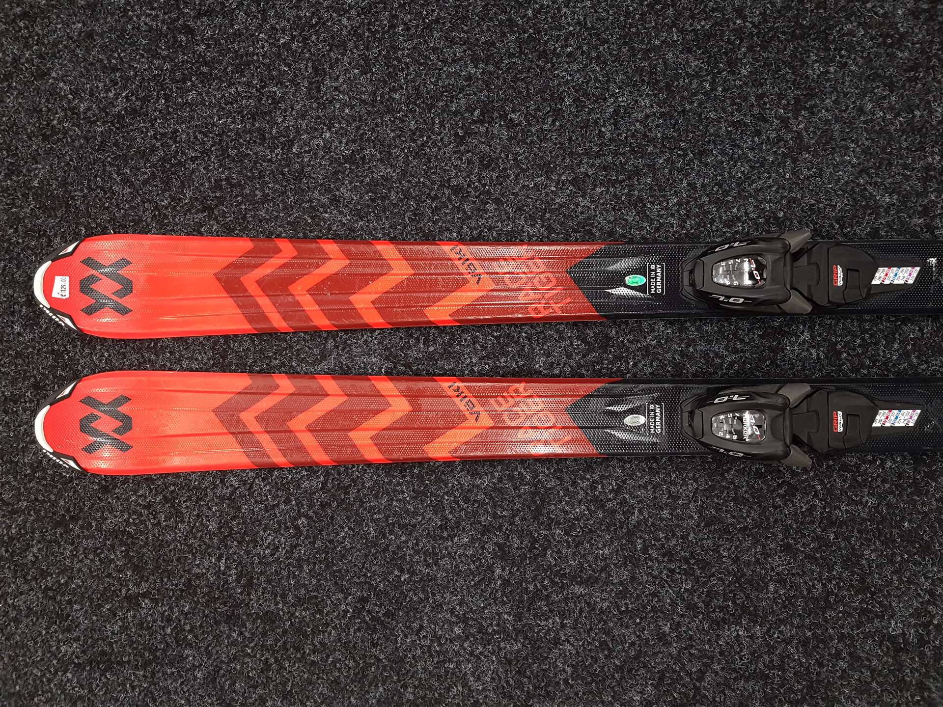 Použité lyže VOLKL Racetiger 18 + viazanie Marker 7