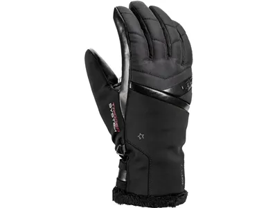 Lyžiarske rukavice LEKI Snowfox 3D Women, black