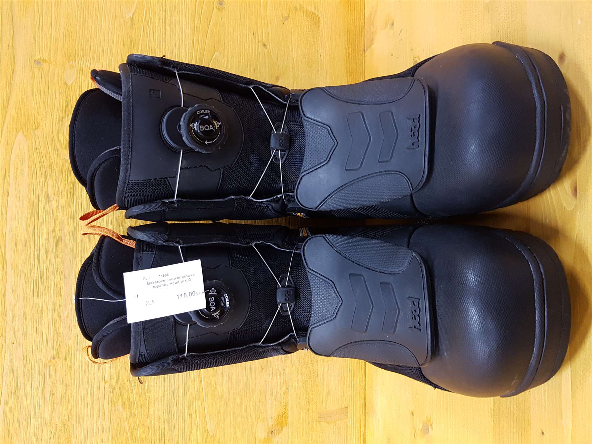 Bazarové snowboardové boty Head Six00