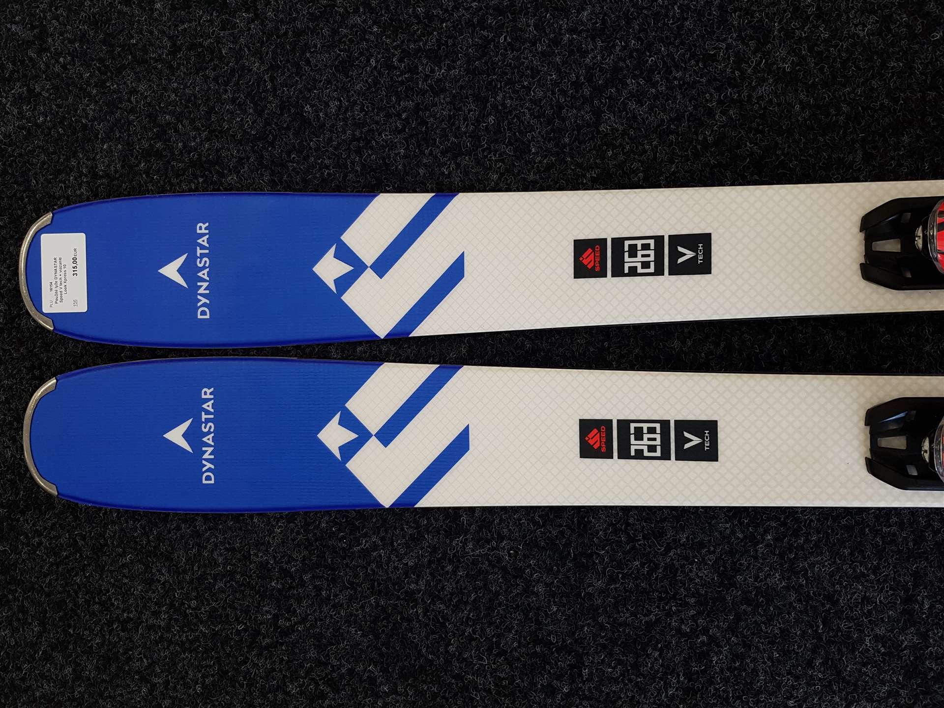 Použité lyže DYNASTAR  Speed 263 V tech + viazanie Look Xpress 10