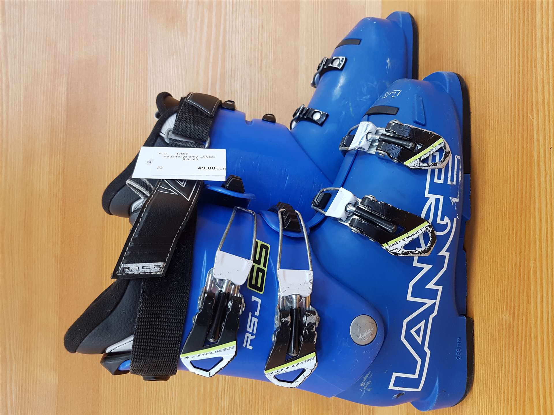 Použité lyžiarky LANGE RSJ 65