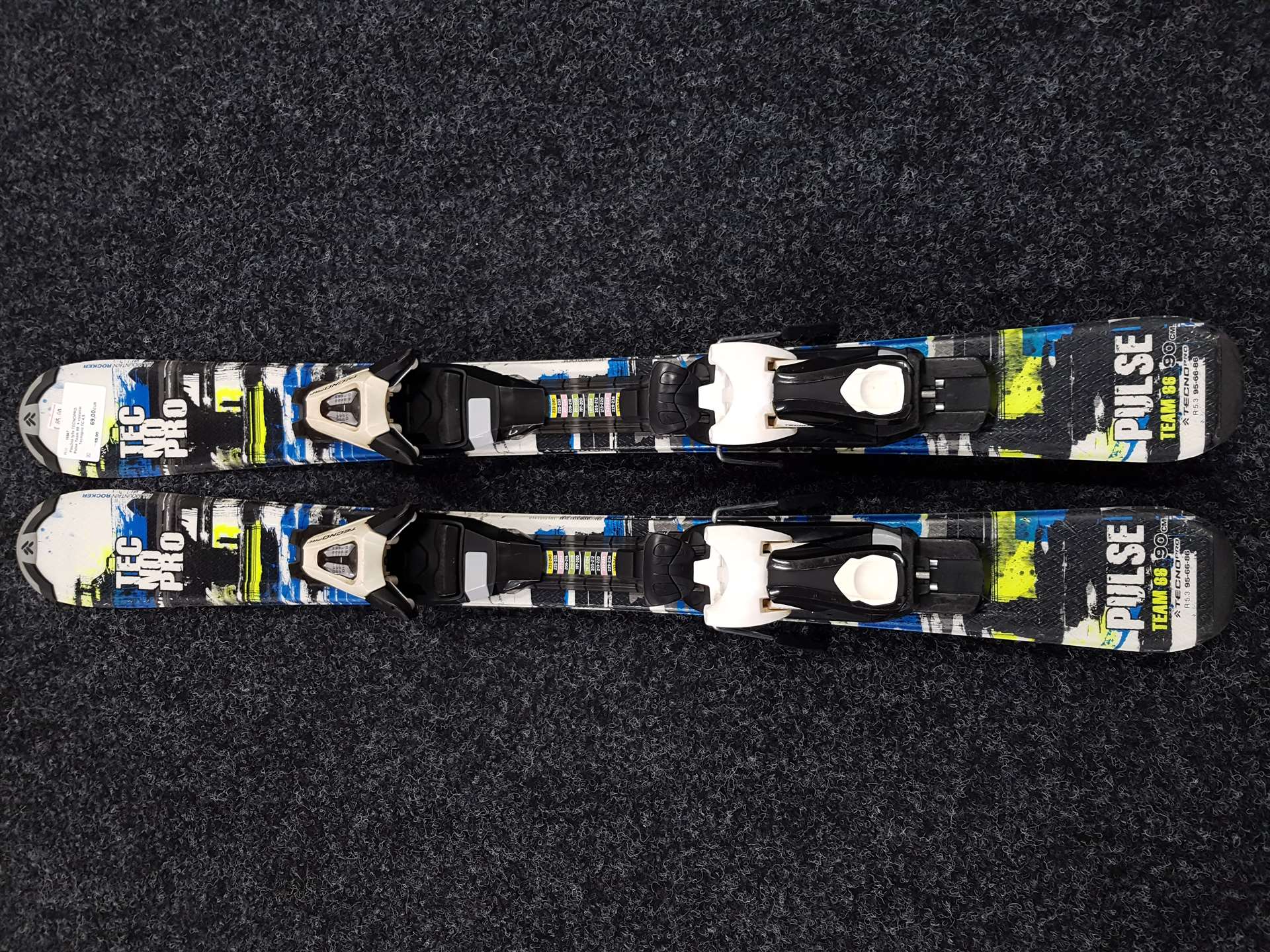 Použité lyže TECNOPRO  Pulse Team 88  + viazanie Tecnopro TC 4,5