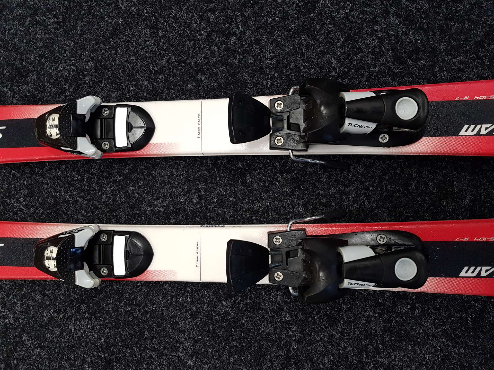 Použité lyže STOCKLI Teamrace JR + viazanie Tecnopro TC 4.5