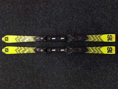 Použité lyže VOLKL Race Tiger + viazanie Marker 7.0