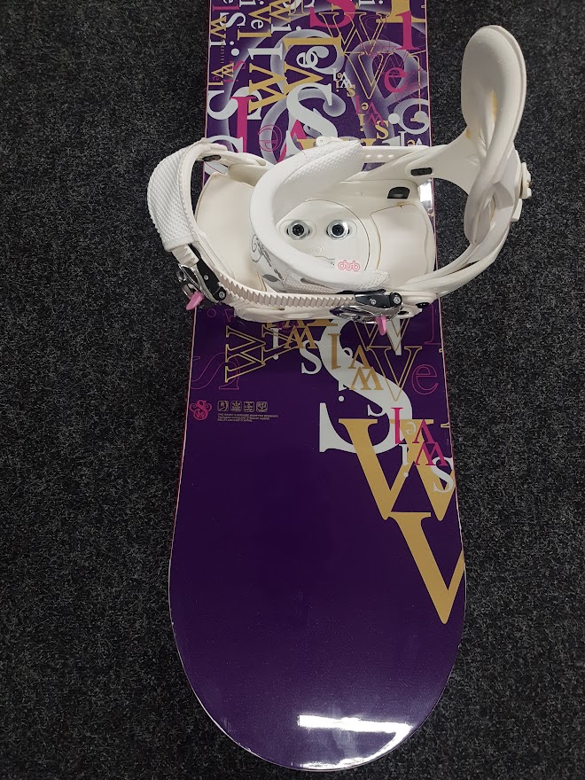 Použitý snowboard Swivel + viazanie Dub veľkosť M