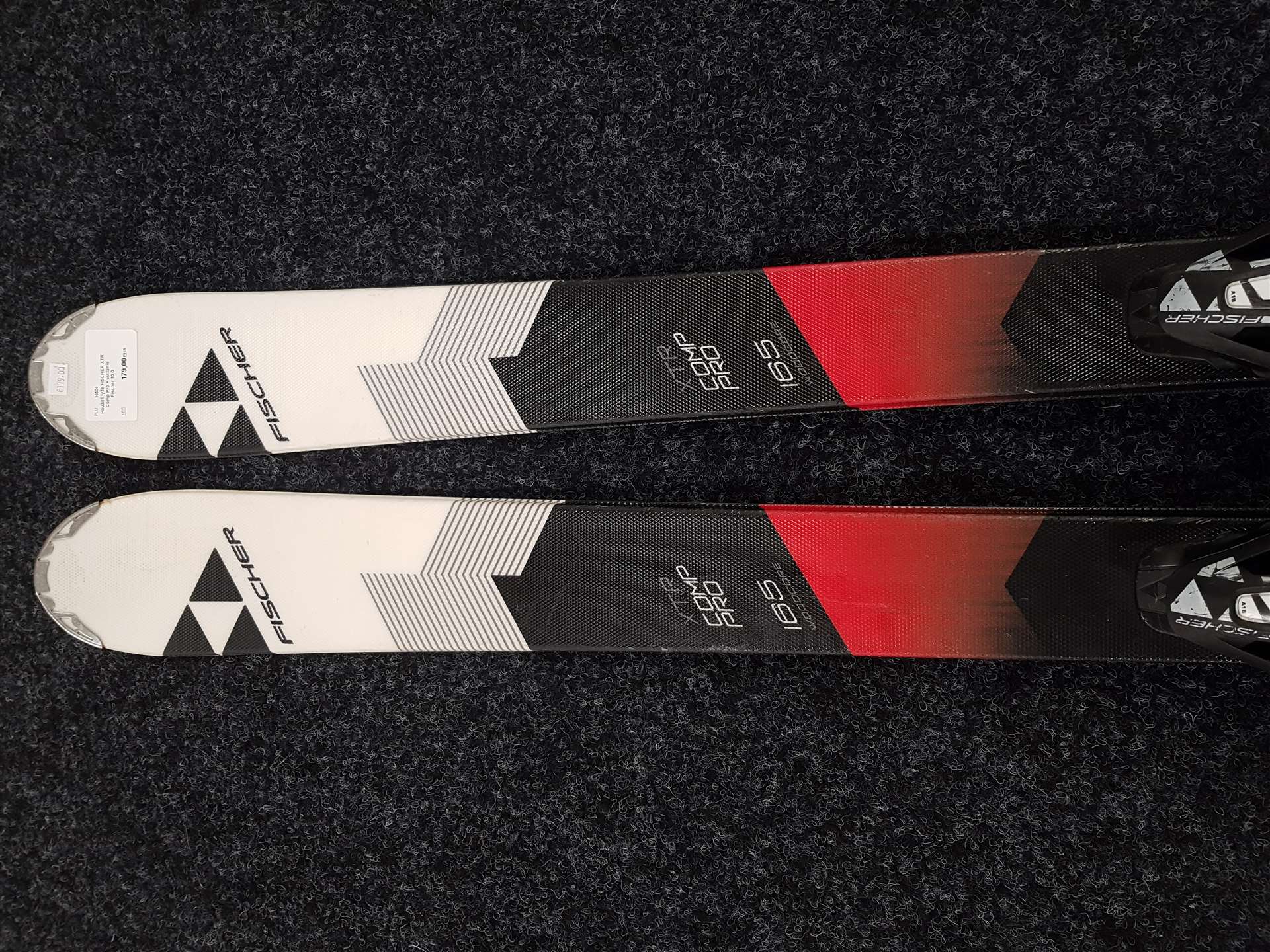 Použité lyže FISCHER XTR Comp Pro + viazanie Fischer 10.0