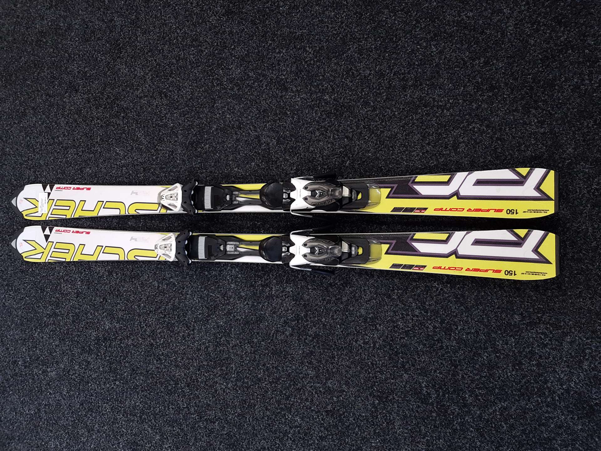 Použité lyže FISCHER Super Comp  + viazanie Fischer RS 10.0