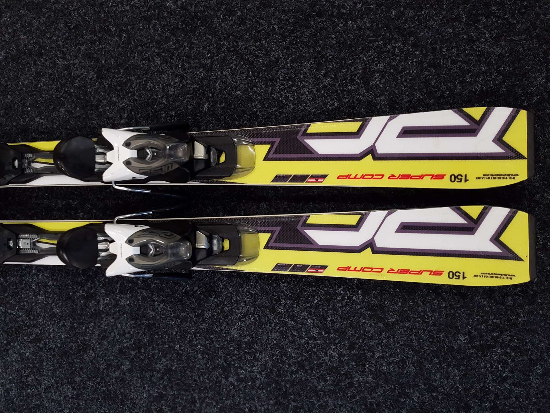 Použité lyže FISCHER Super Comp  + viazanie Fischer RS 10.0