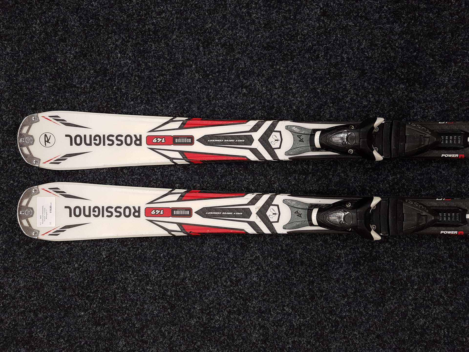 Použité lyže ROSSIGNOL Pursuit  + viazanie Rossignol 11