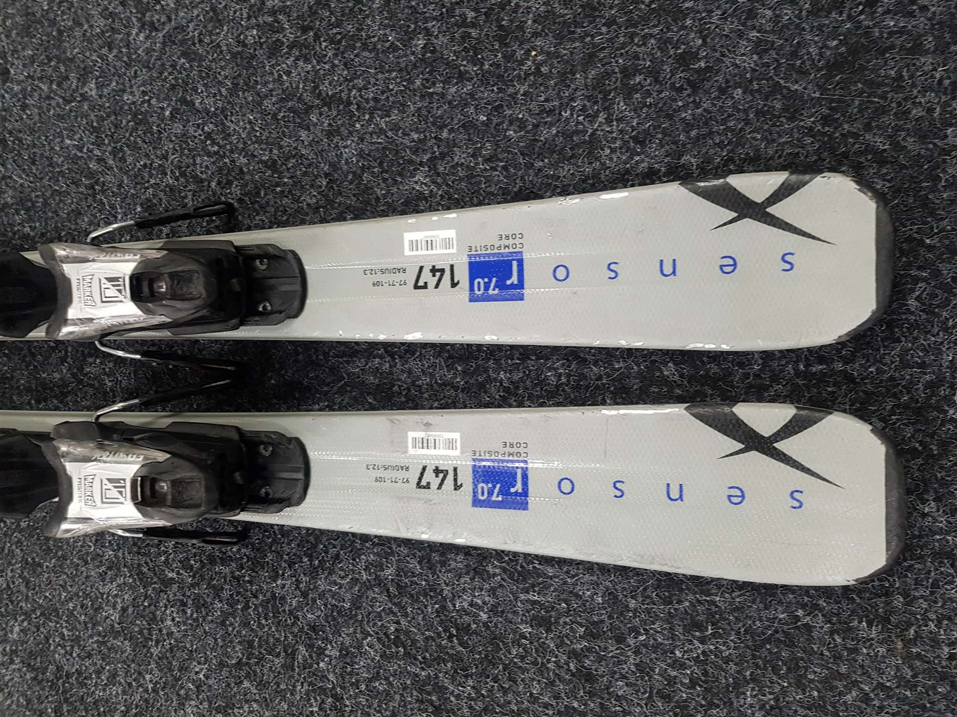 Použité lyže VOLKL Sensor + viazanie Marker 10