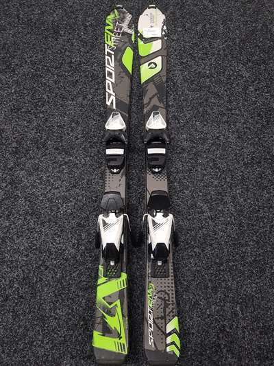 Použité lyže Sporten Street Team Junior Sport + viazanie Tyrolia SLR 4.5