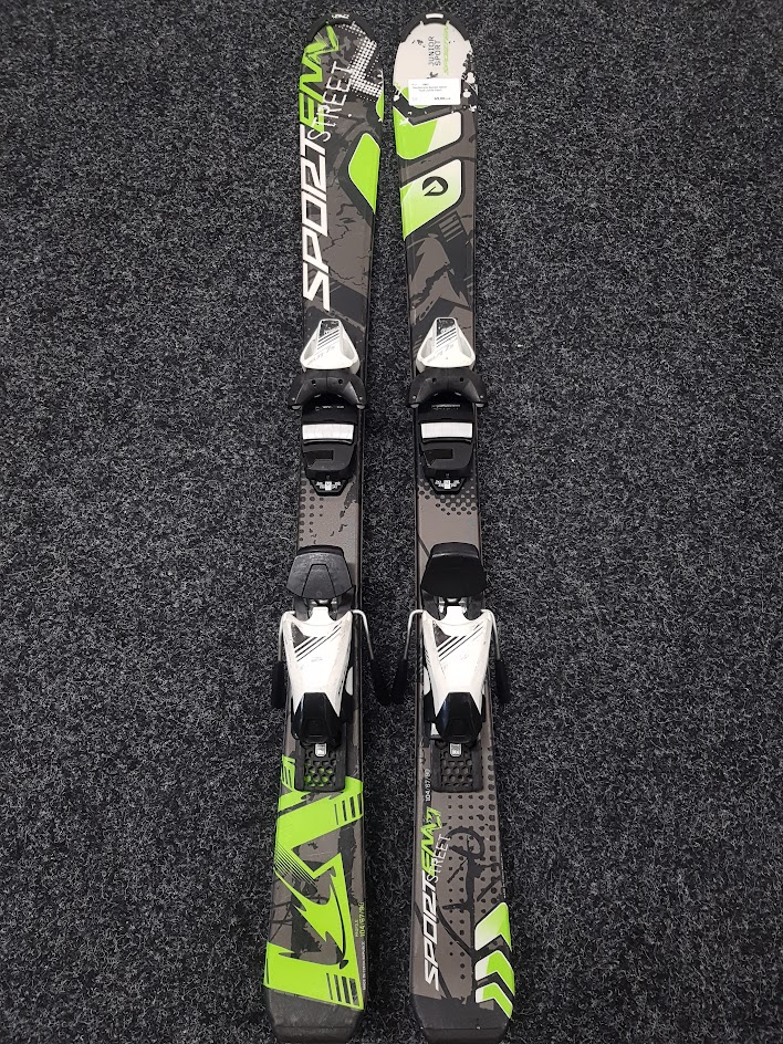 Použité lyže Sporten Street Team Junior Sport + viazanie Tyrolia SLR 4.5
