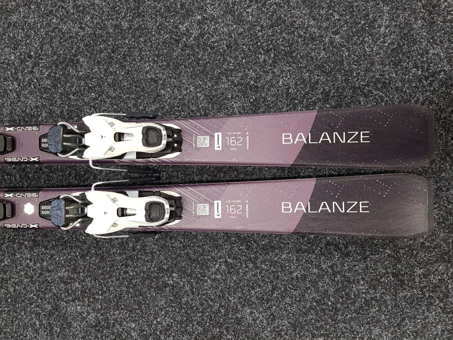 Použité lyže ATOMIC Balance + viazanie Atomic Lithium 10