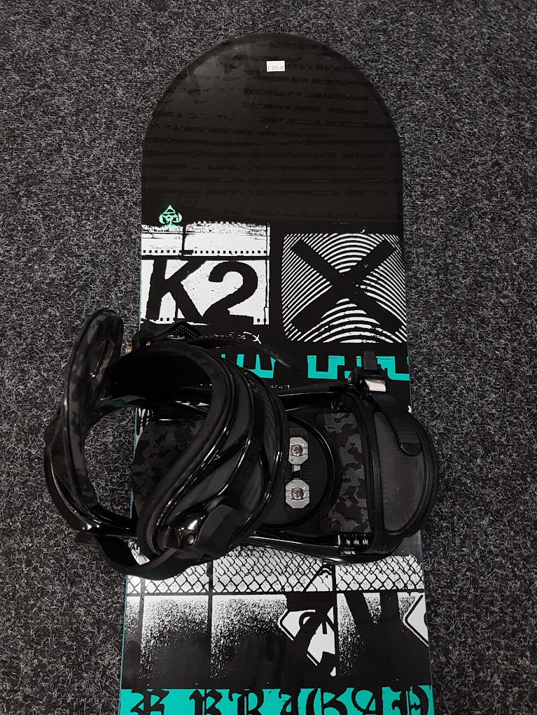 Použitý snowboard K2 Brigade + vázání K2 velikost L/XL