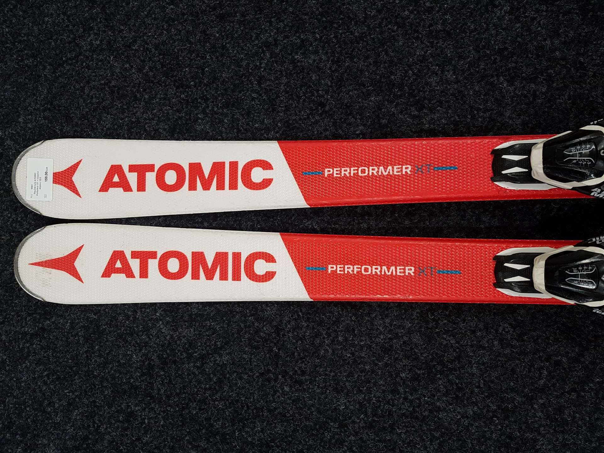 Použité lyže ATOMIC Performer XT + viazanie Atomic 10.0