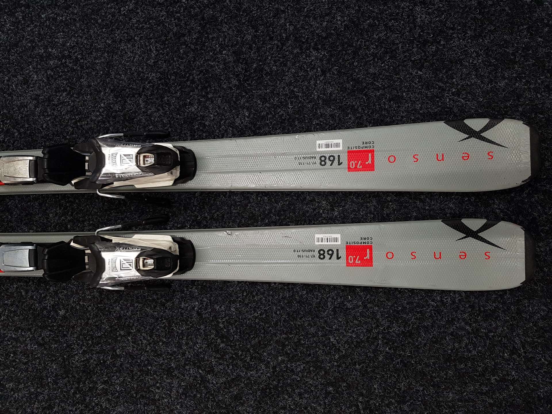 Použité lyže VOLKL Senso  + viazanie Marker FFL Trak 10
