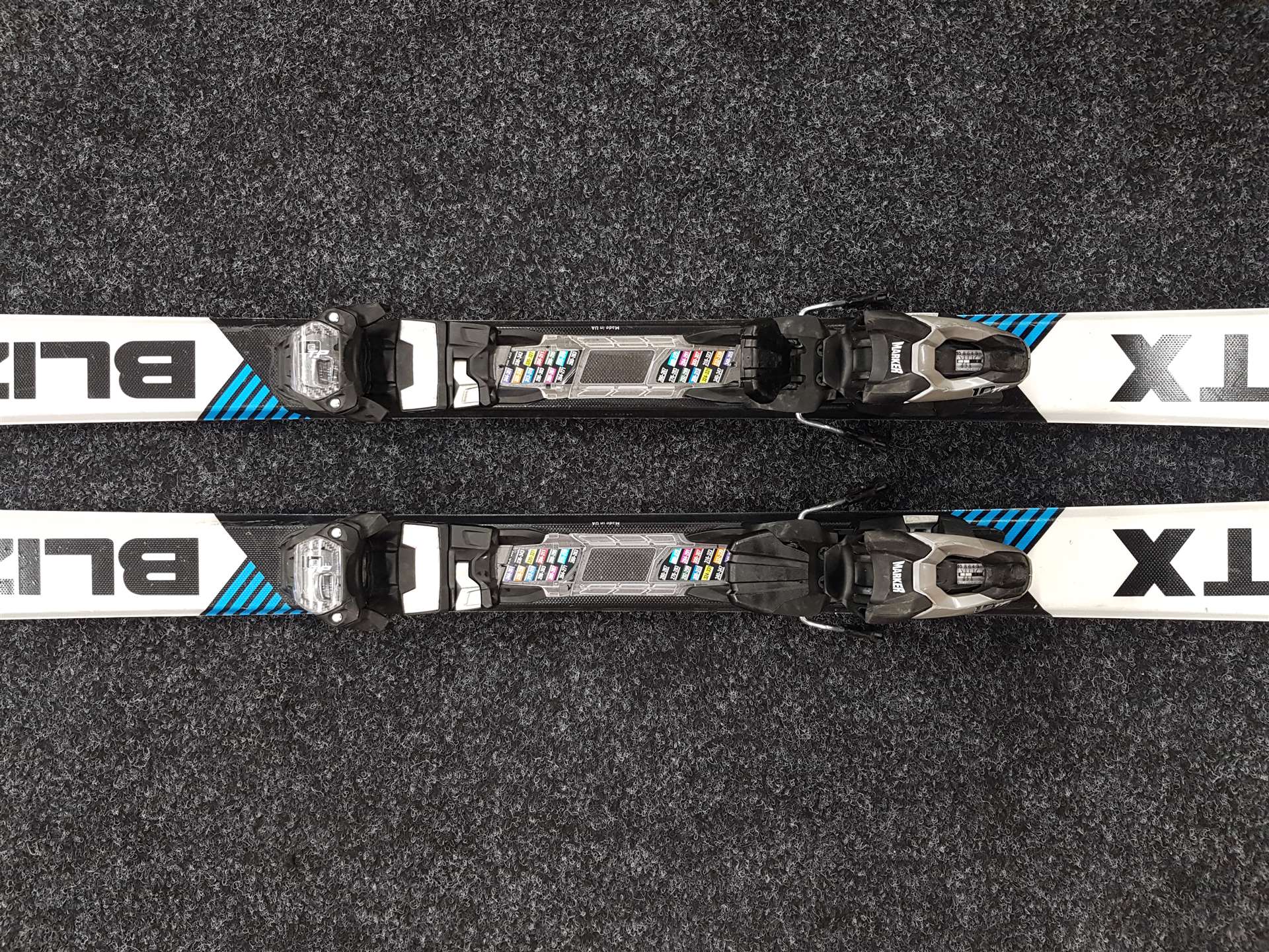 Použité lyže BLIZZARD RTX Power + viazanie Marker TP 10