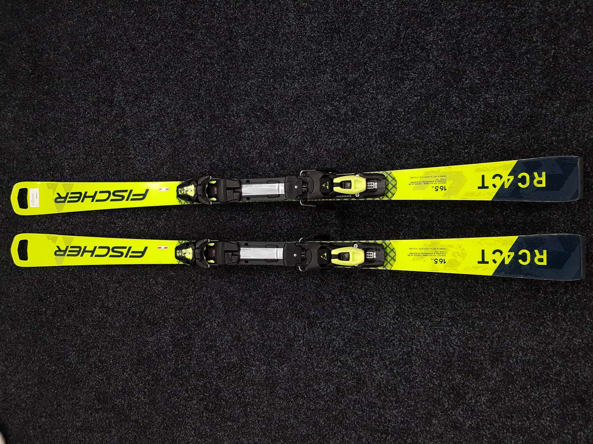 Použité lyže FISCHER RC 4 CT + viazanie Fischer Z13