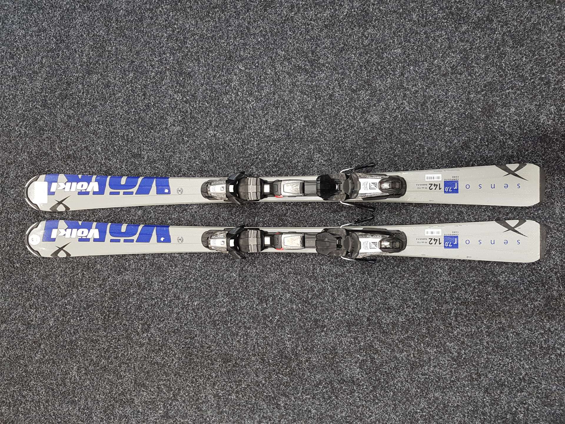 Použité lyže VOLKL Sensor 7.0 + viazanie Marker Fastrek 10