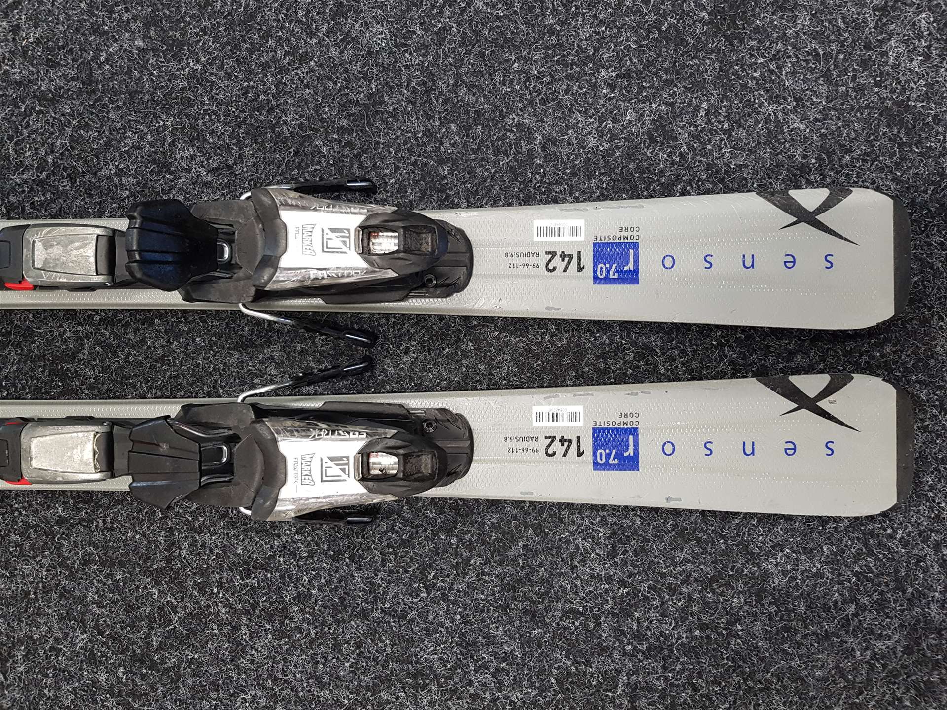 Použité lyže VOLKL Sensor 7.0 + viazanie Marker Fastrek 10