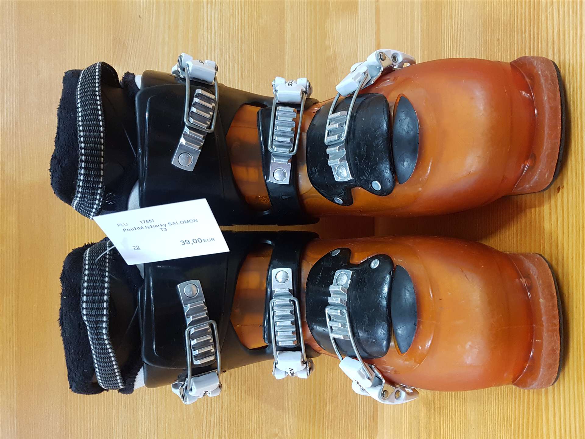 Použité lyžiarky SALOMON T3
