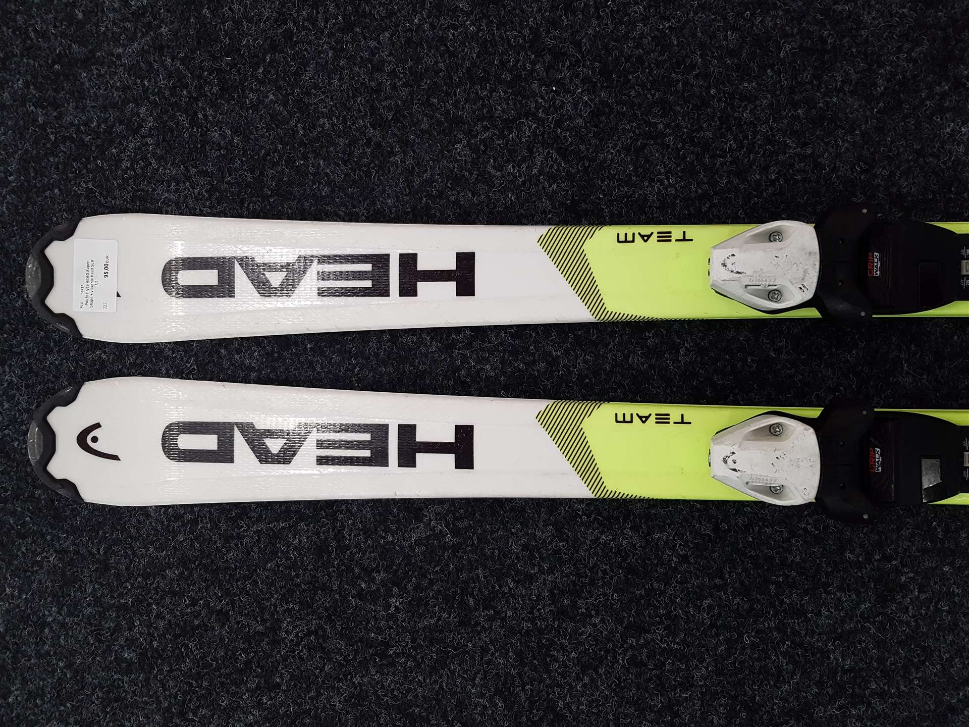 Použité lyže HEAD Super Shape + viazanie Head SLR 7.5