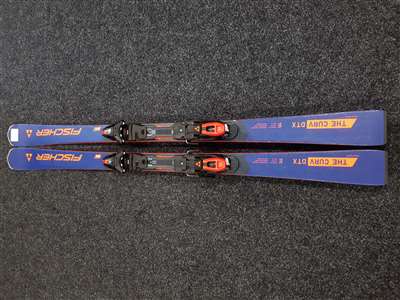 Použité lyže FISCHER The Curv DTX + viazanie Fischer RSX 12