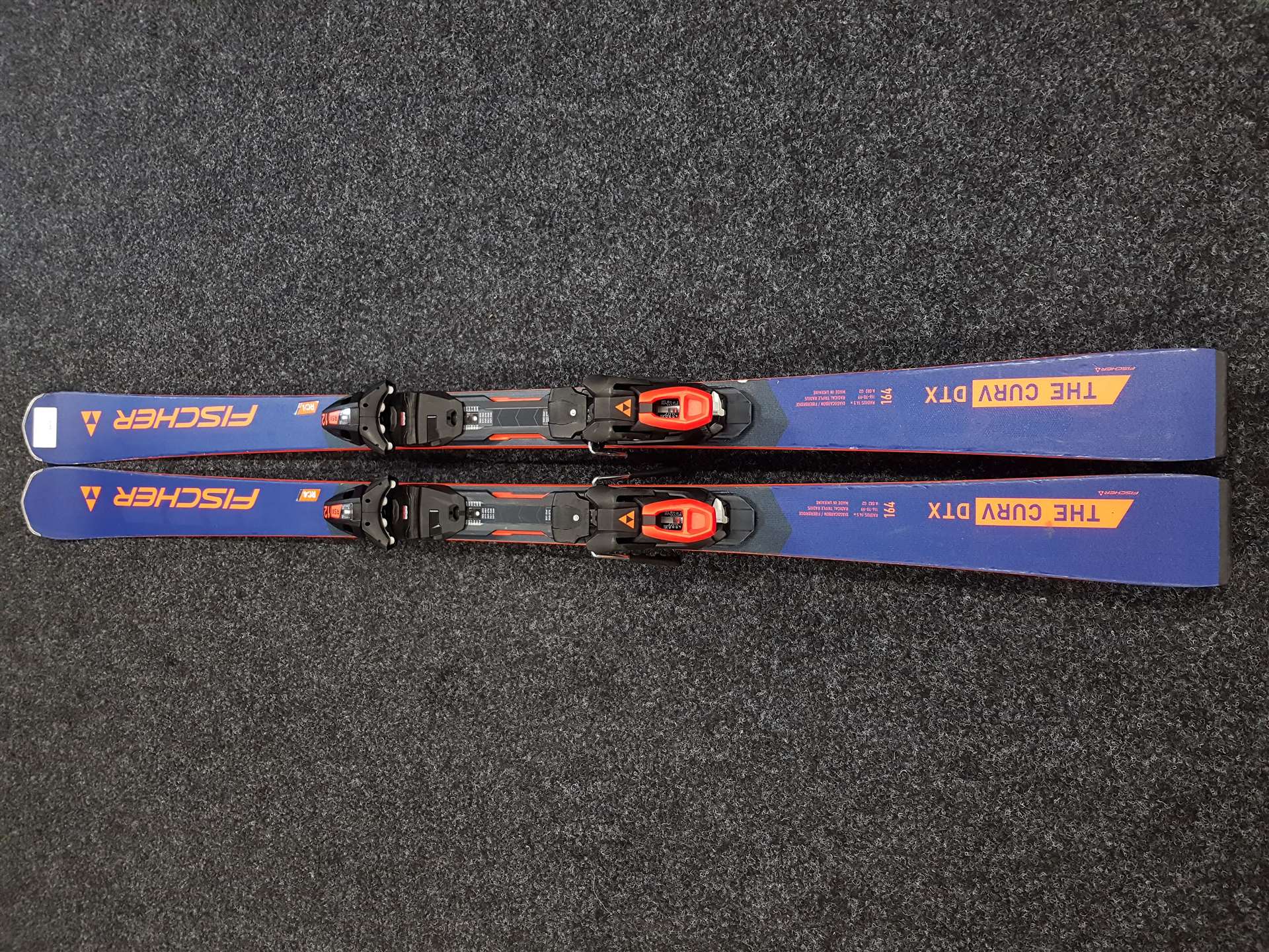 Použité lyže FISCHER The Curv DTX + viazanie Fischer RSX 12