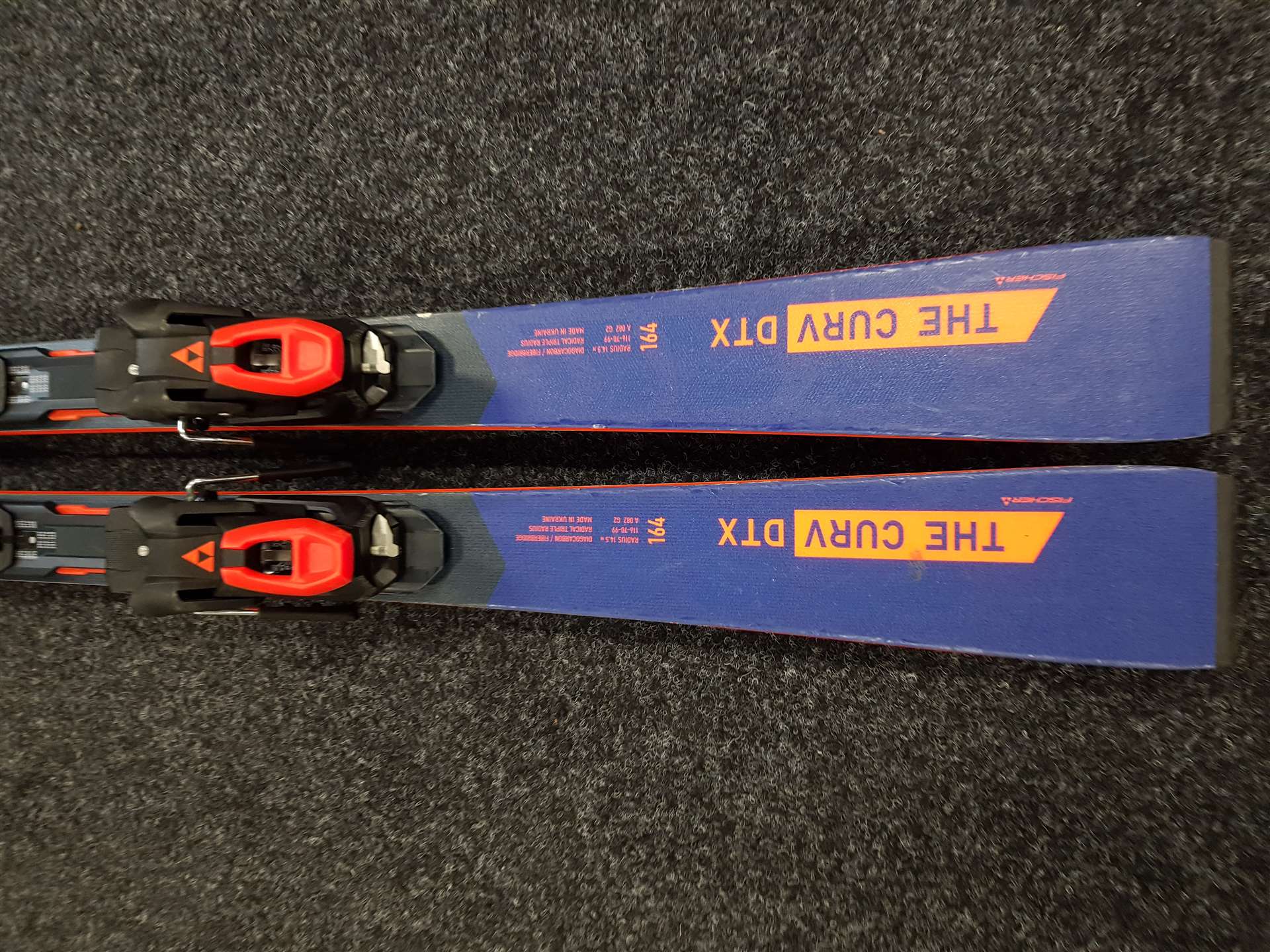 Použité lyže FISCHER The Curv DTX + viazanie Fischer RSX 12
