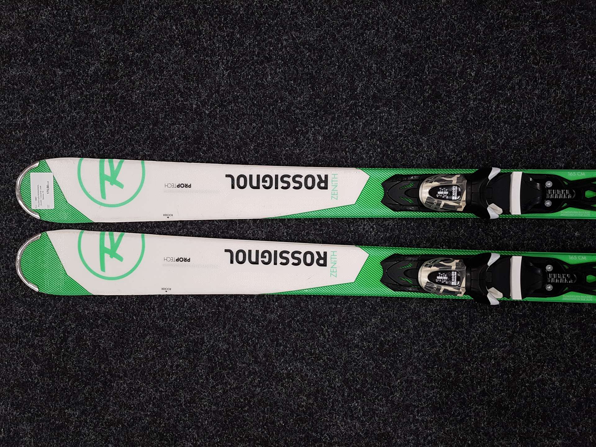 Použité lyže ROSSIGNOL Zenith + viazanie Look Xpress 10