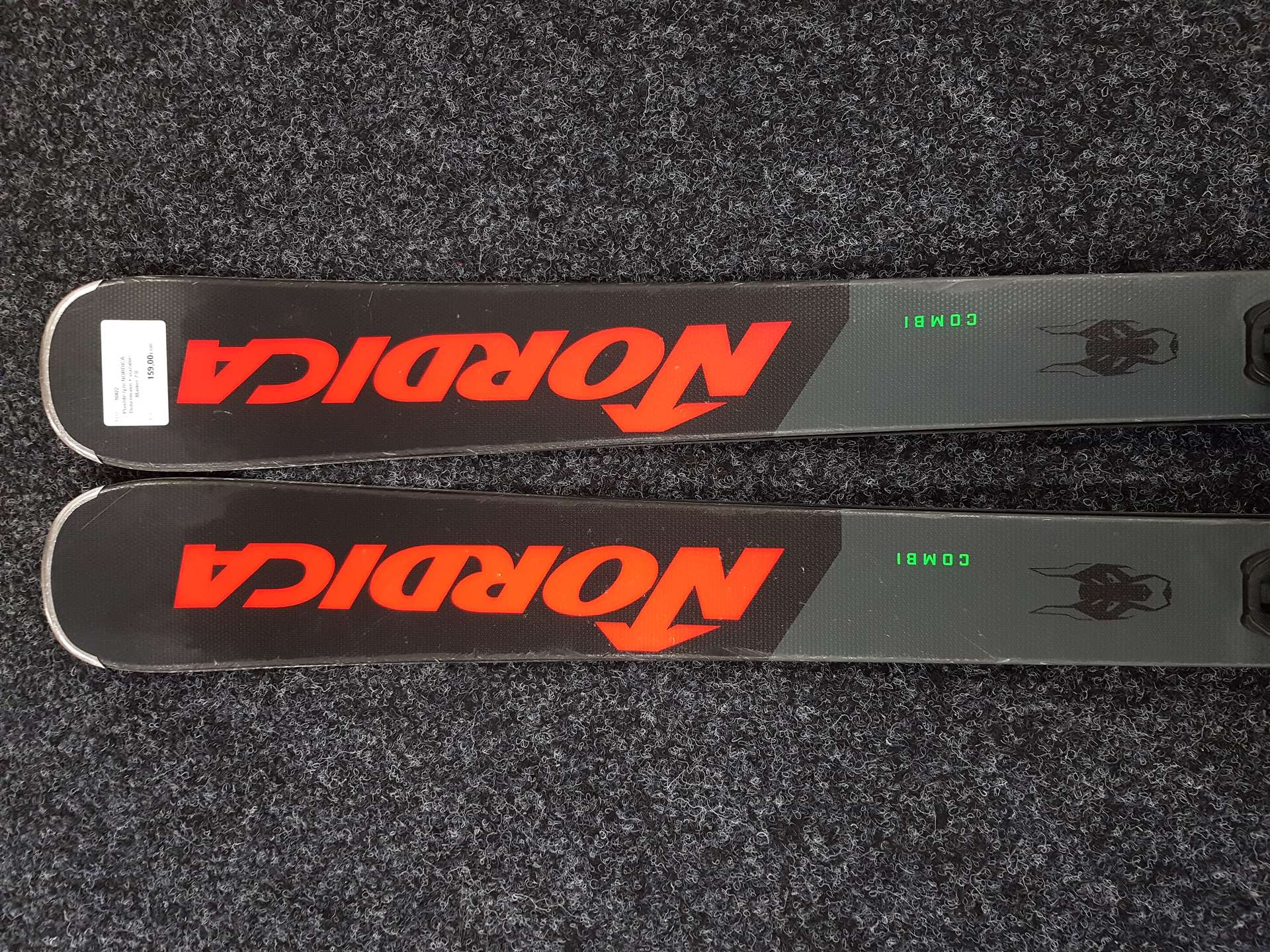 Použité lyže NORDICA Dobermann + viazanie Marker 7.0