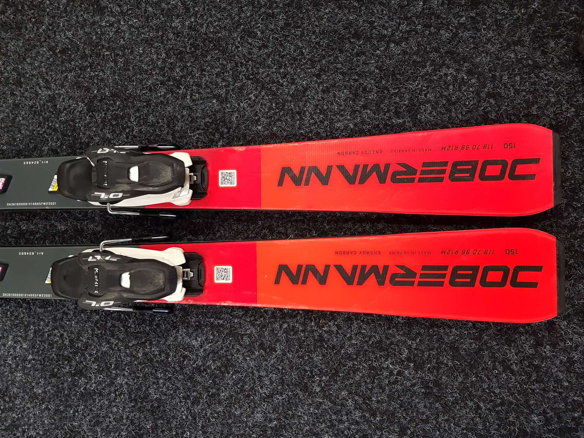 Použité lyže NORDICA Dobermann + viazanie Marker 7.0