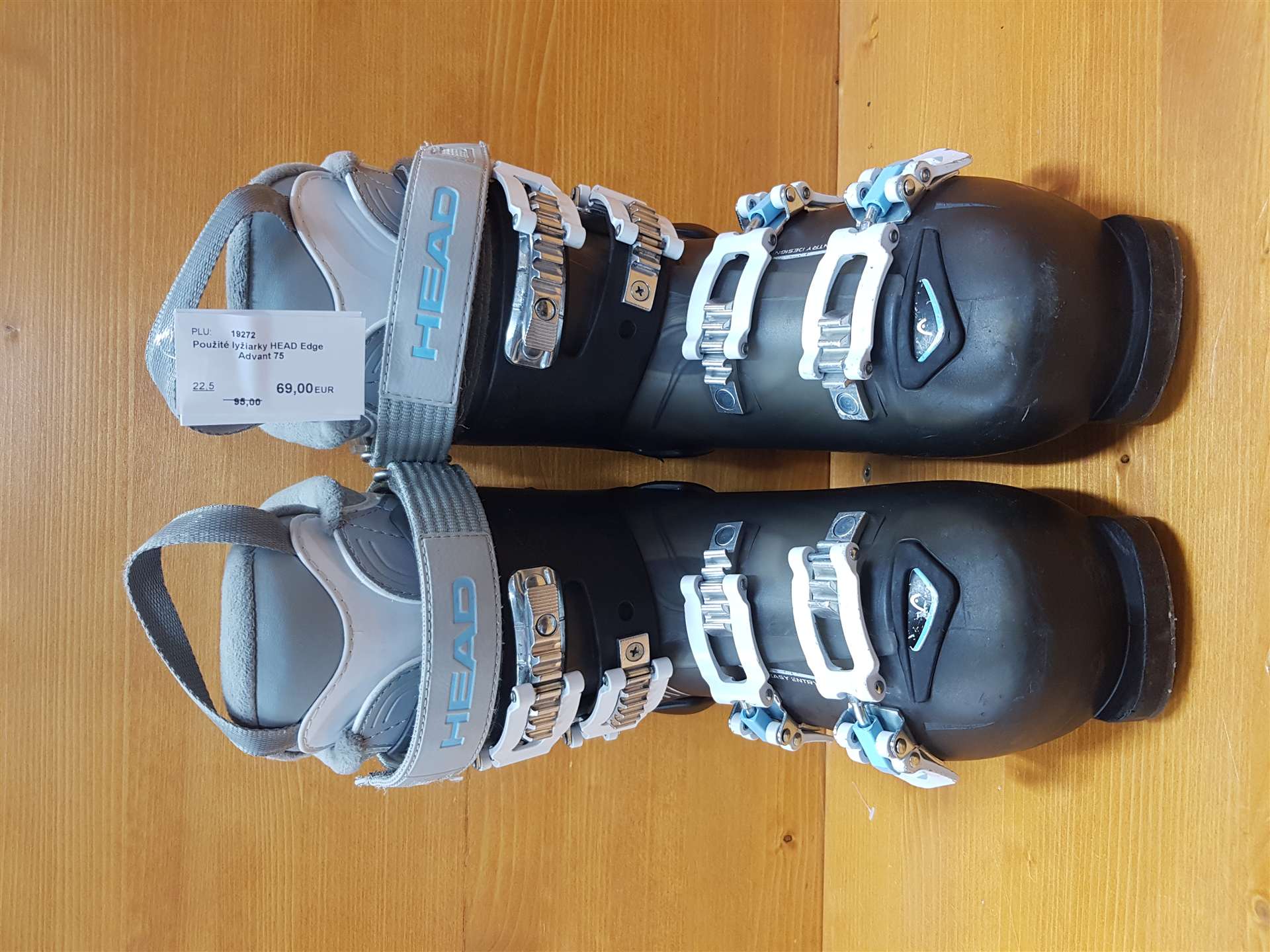 Použité lyžiarky HEAD Edge Advant 75