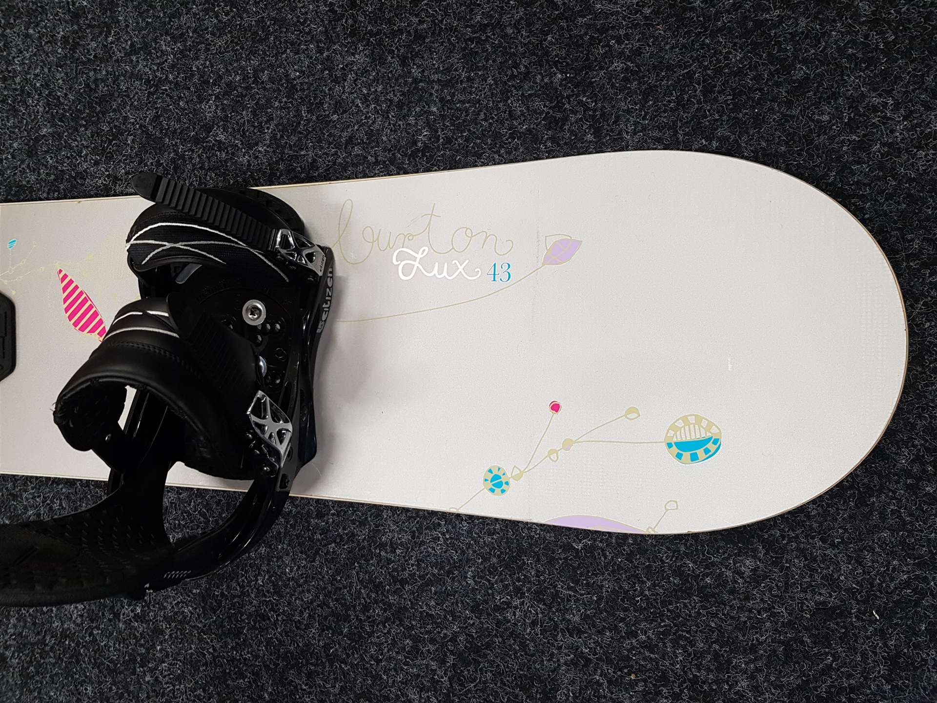 Použitý snowboard BURTON Lux + viazanie Burton veľkosť S/M