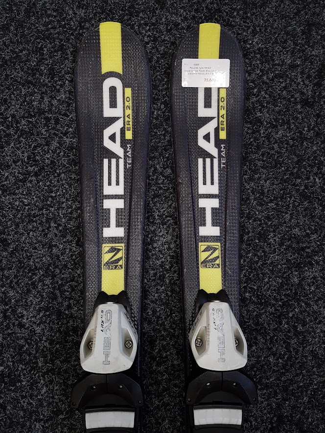 Použité lyže HEAD Supershape Team Era 2.0  + viazanie Head LRX 4,5