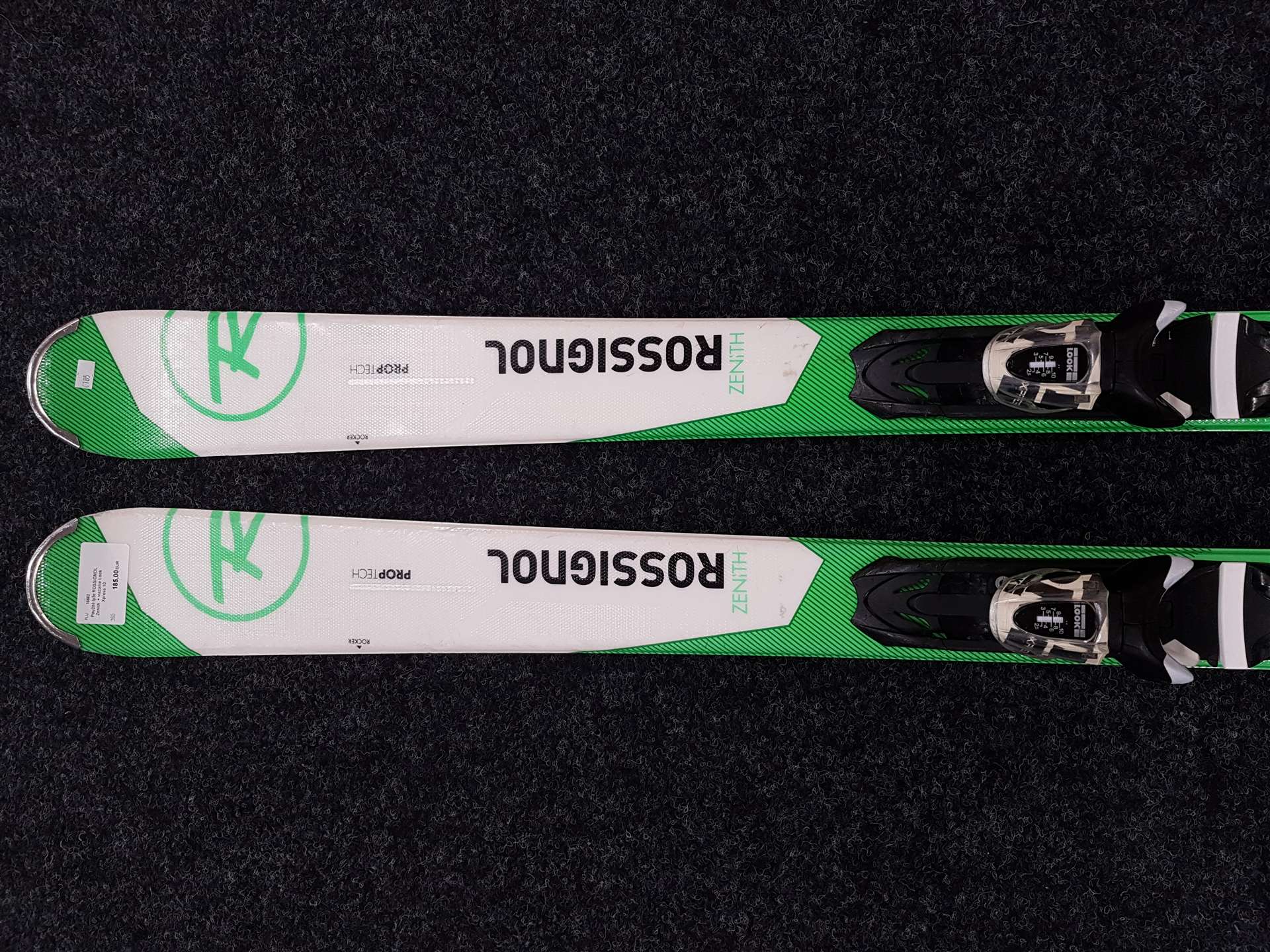 Použité lyže ROSSIGNOL Zenith  + viazanie Look Xpress 10