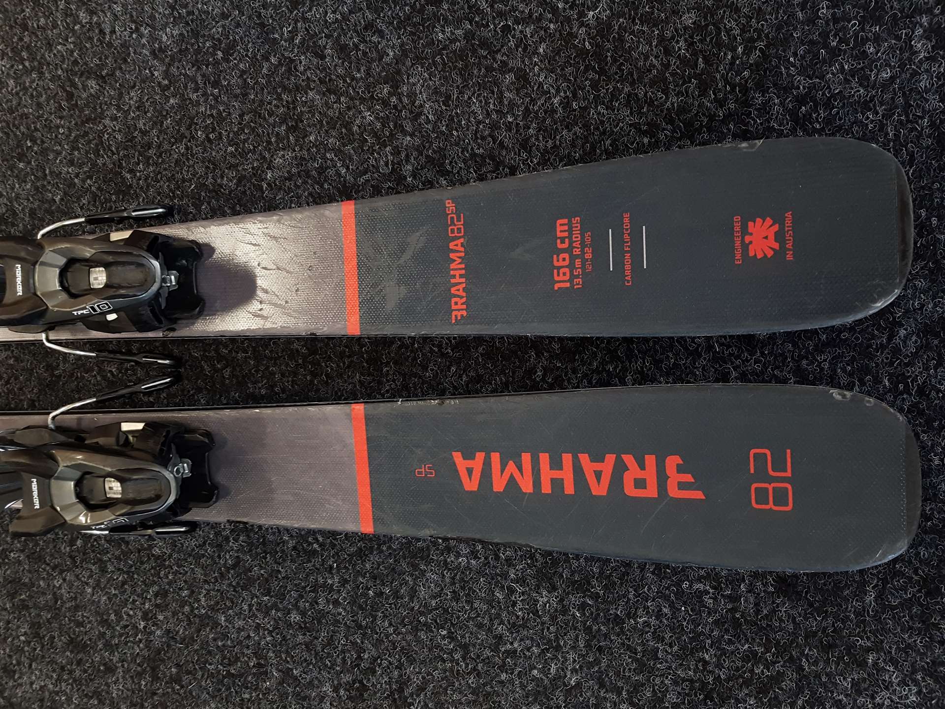 Použité lyže BLIZZARD Brahma 82 SP + viazanie Marker TPC 10