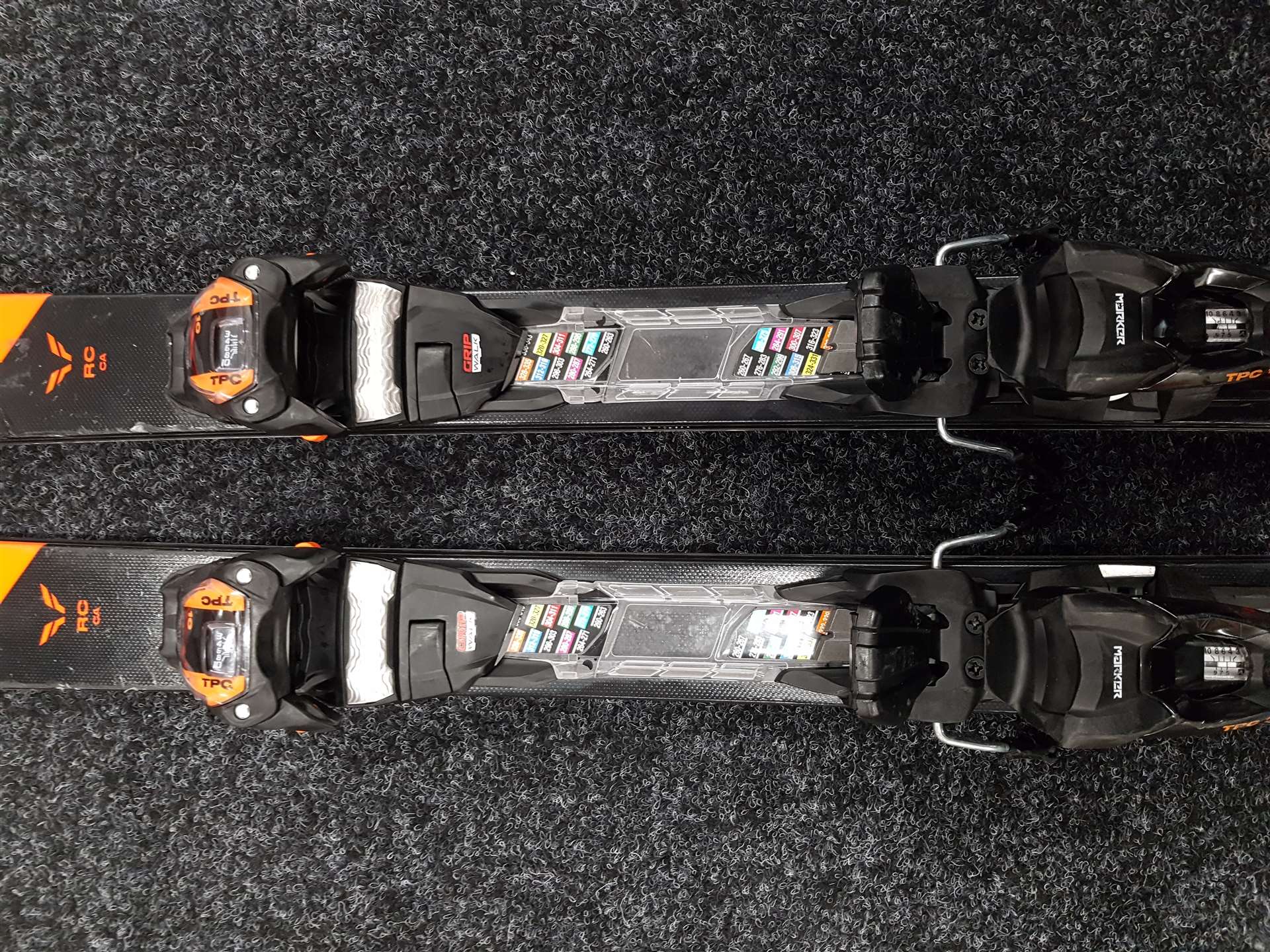 Použité lyže BLIZZARD Firebird RC CA + viazanie Marker TPC 10