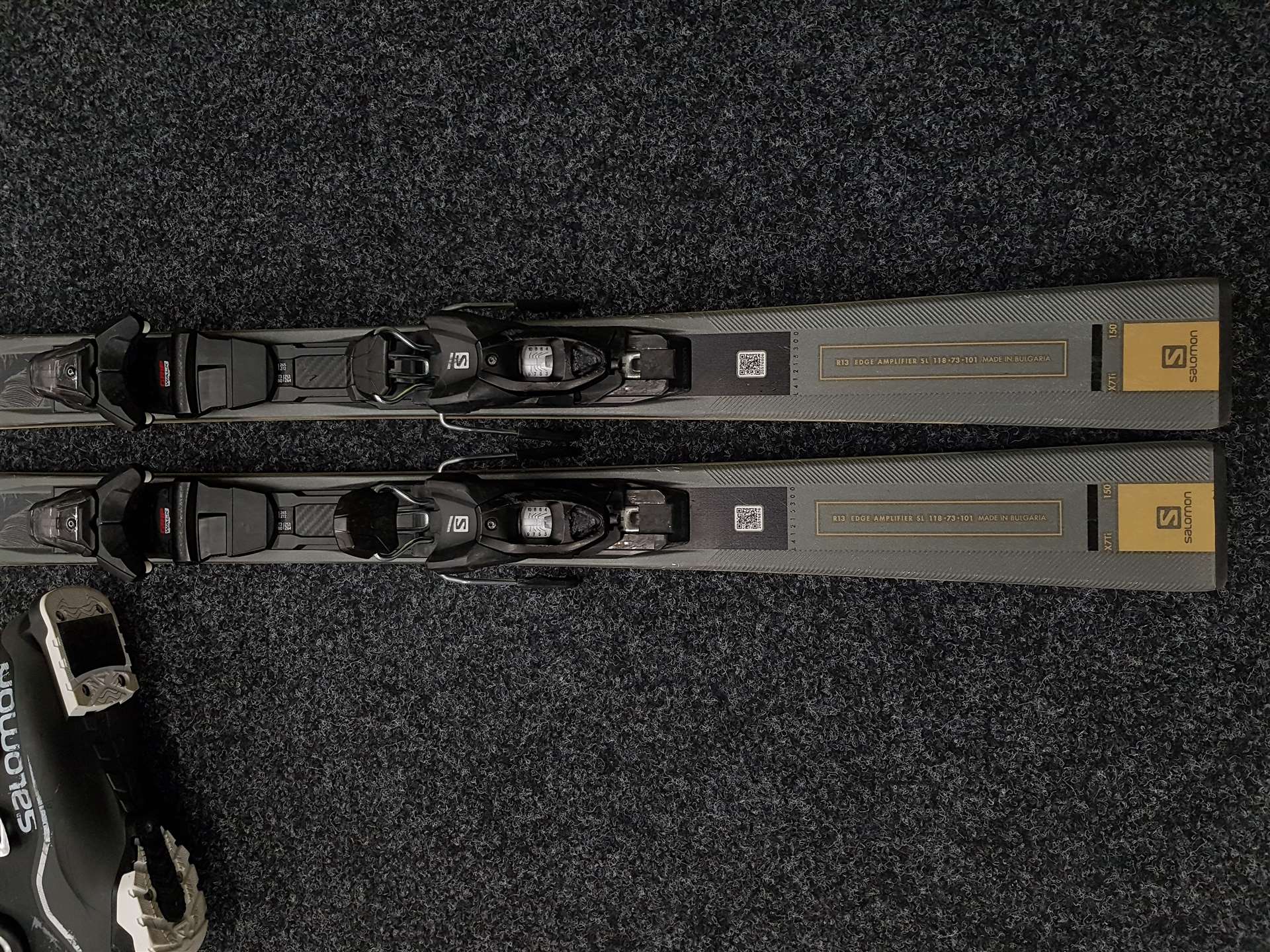Bazárové lyže Salomon S Max X7 Ti + lyžiarky NORDICA NXT 90R